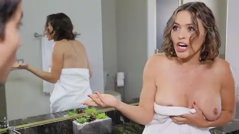 Stepson is fingering the MILF's gash under the table