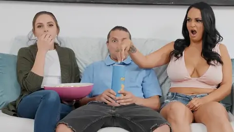 Prank on fat fun bags mate while gf is watching TV